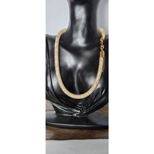 Necklace swarovski gold tone pre-owned